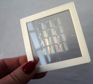 holographic film placed above solar new efficent solar panels